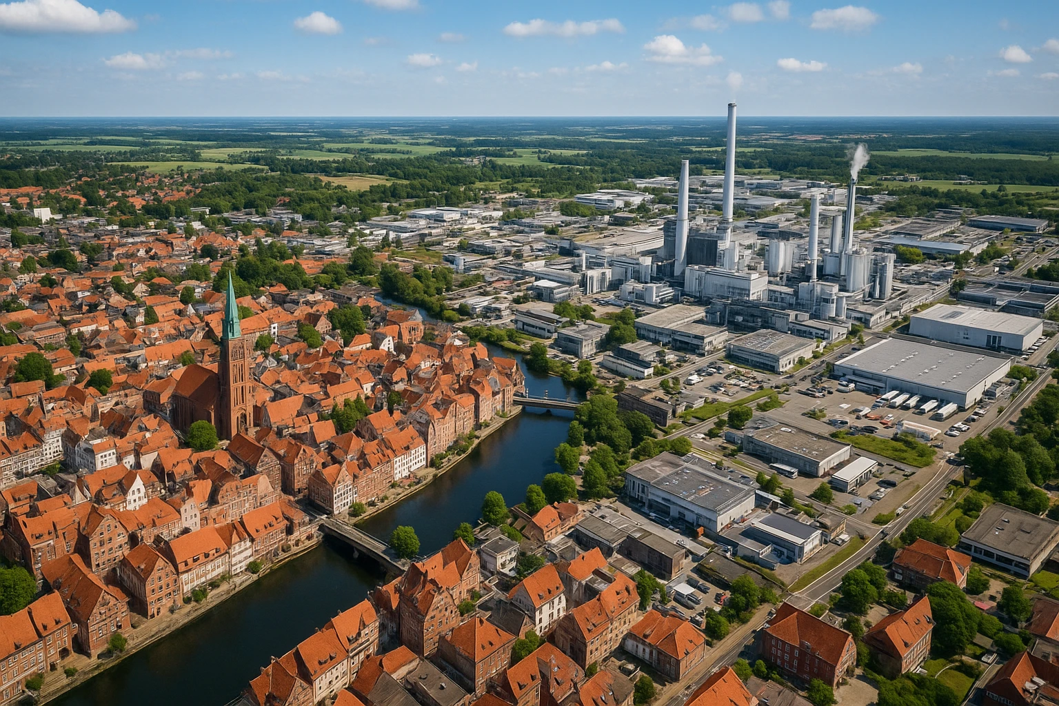 Wirtschaft in L&Atilde;&frac14;neburg und Umgebung