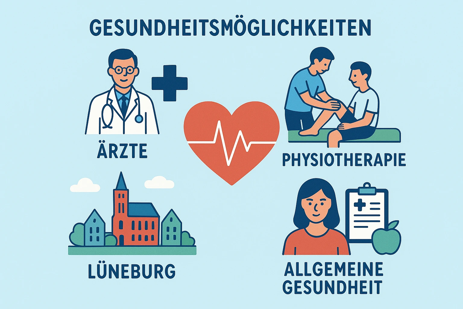 Gesundheitsm&Atilde;&para;glichkeiten, &Atilde;„rzte, Physiotherapie und allgemeine Themen rund um Gesundheit in und um L&Atilde;&frac14;neburg