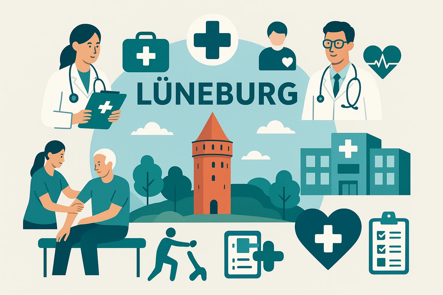 Gesundheitsm&Atilde;&para;glichkeiten, &Atilde;„rzte, Physiotherapie und allgemeine Themen rund um Gesundheit in und um L&Atilde;&frac14;neburg