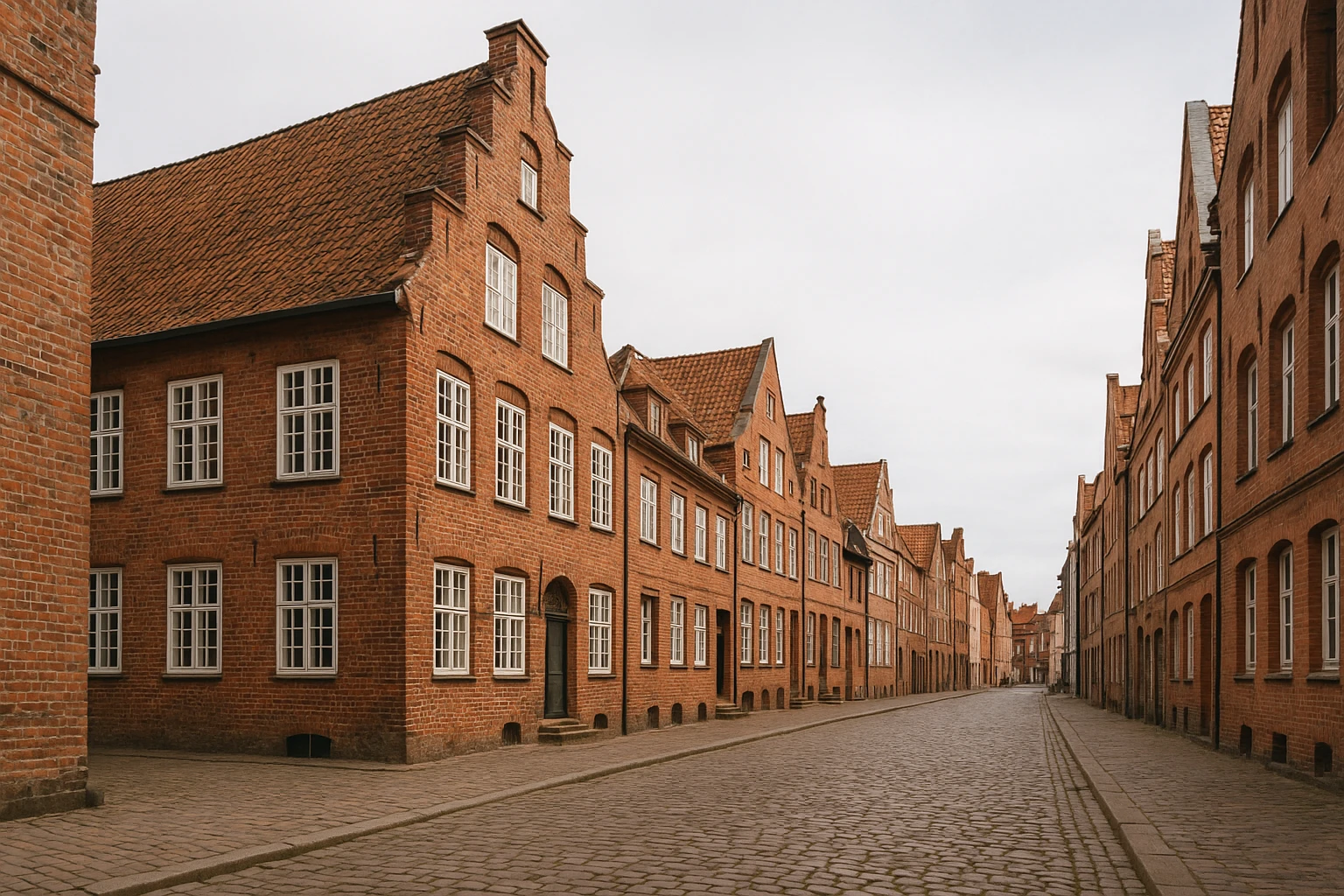 Authentische Außenaufnahme eines historischen Bürgerhauses in Lüneburg, norddeutsche Backsteinarchitektur, gepflasterte Gasse, dezentes Tageslicht, natürliche Farbwiedergabe, realistische Dokumentarfotografie, keine Beschriftungen, kein Wasserzeichen','Modernes Campus-Foto der Leuphana Universität Lüneburg an einem klaren Tag, zeitgenössische Architektur, Studierende im Hintergrund, natürliche Farben, realistisch, sachlicher journalistischer Stil, keine Logos, keine Schrift, kein Wasserzeichen','Einsatzfahrzeuge der Polizei und Feuerwehr in Lüneburg vor einer typischen norddeutschen Stadtkulisse, ruhige Alltagsszene ohne Notfall, realistische Fahrzeuge, natürliche Lichtstimmung, dokumentarisch, keine Markenzeichen, keine Schrift, kein Wasserzeichen','Historische Stimmung in Lüneburg mit Salzspeicher, altem Industriecharakter und Blick auf die Ilmenau, die Geschichte der Salzstadt spürbar, realistische Aufnahme, leicht bewölkter Himmel, natürliche Farben, keine Personen in Kostümen, kein Text, kein Wasserzeichen','Lebendige Straßenszene am Stintmarkt in Lüneburg mit Cafés, Radfahrern und den typischen roten Backsteinfassaden, sonniger Nachmittag, natürliche und realistische Fotografie, ausgewogene Farbtemperatur, keine Werbung, keine Schrift, kein Wasserzeichen' }*
