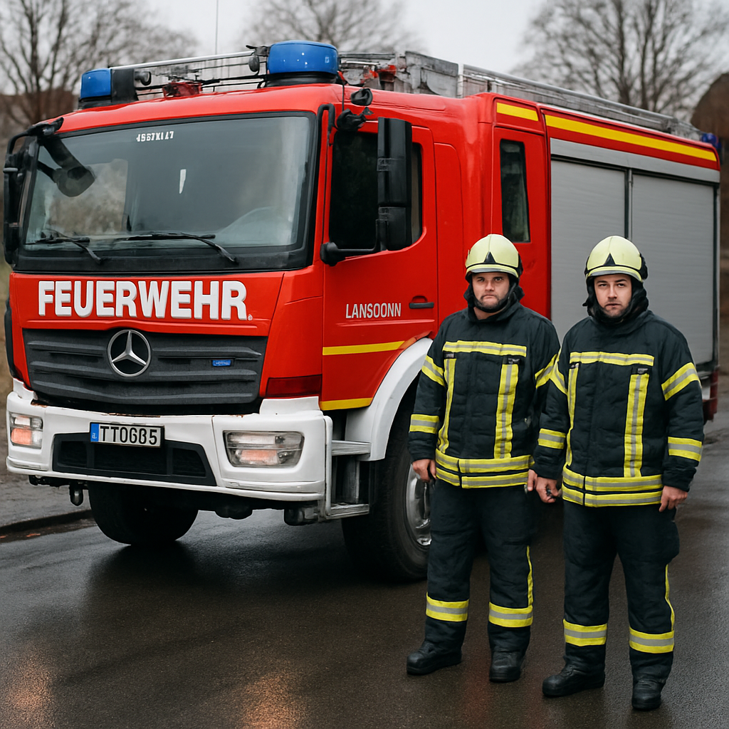 Feuerwehr Lüneburg Löschfahrzeug