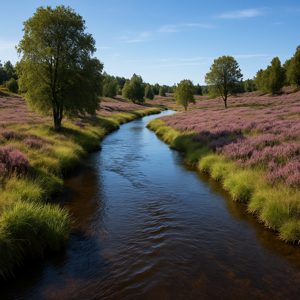 Ilmenau Fluss Lüneburger Heide