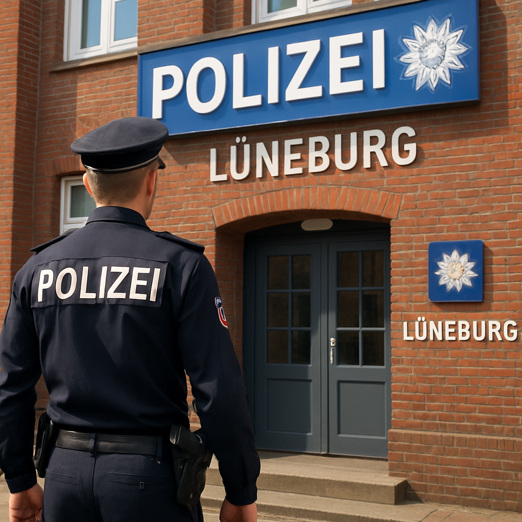 Polizeiwache Lüneburg Streifenwagen
