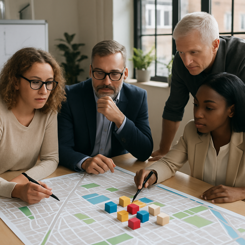 Stadtplanung Workshop Innenstadtentwicklung