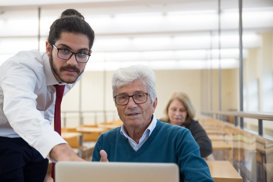 Erwachsenenbildung Kurs Teilnehmer