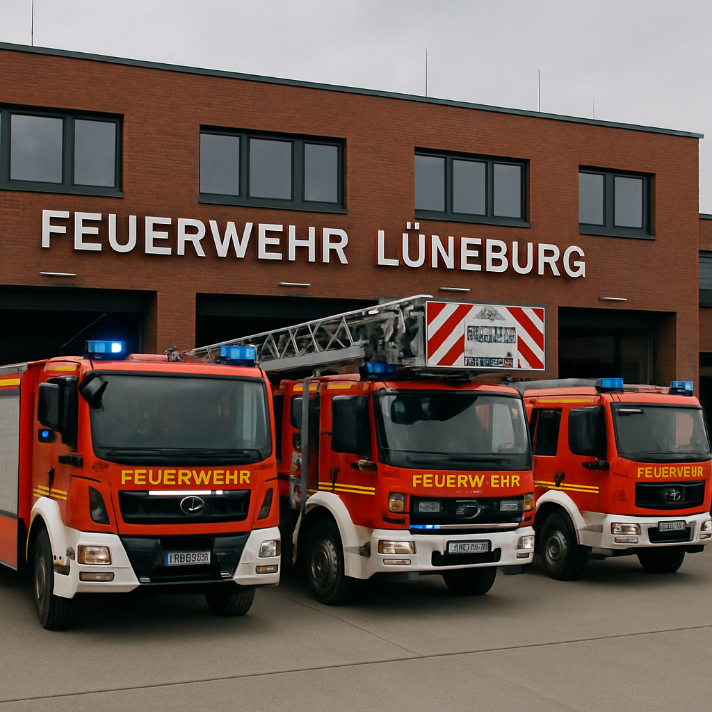 Feuerwehr Lüneburg Einsatzkräfte Fahrzeuge
