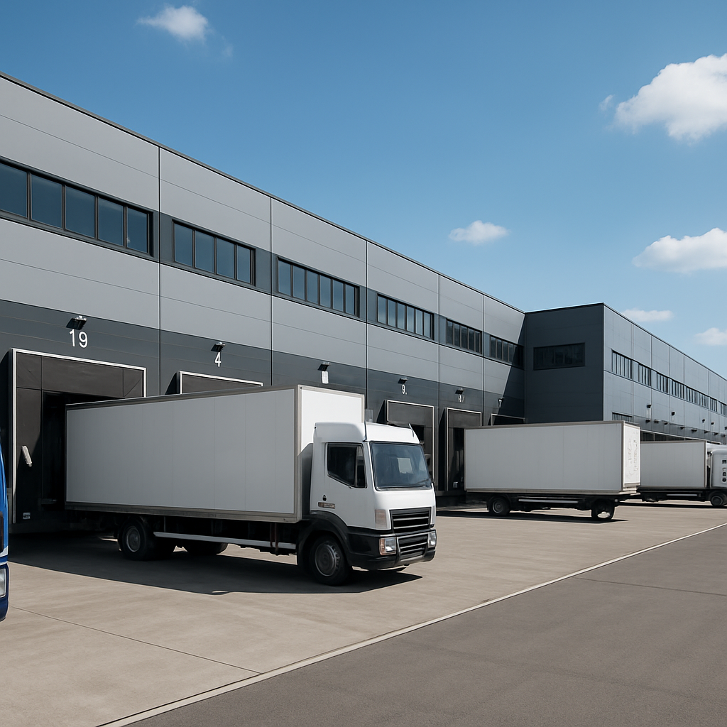 Gewerbepark Logistikflächen Unternehmen Infrastruktur