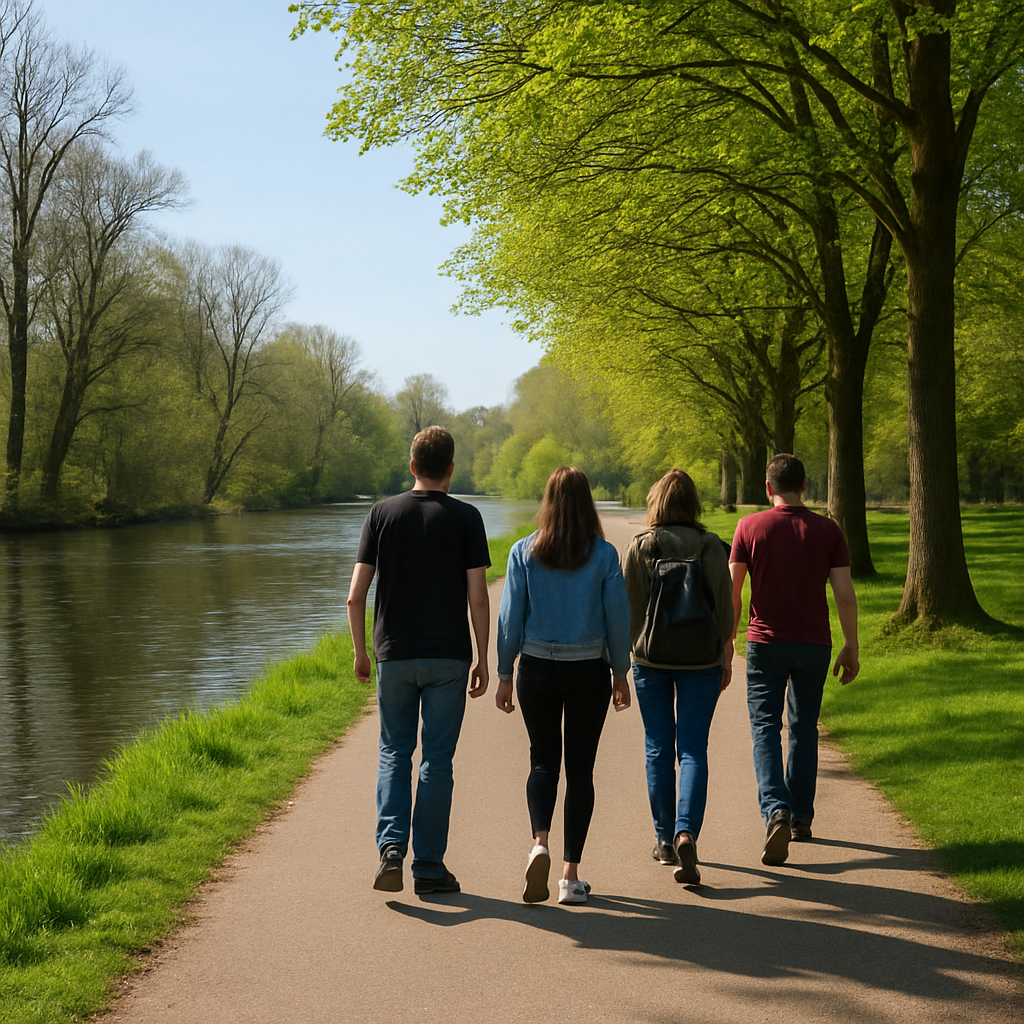 Kurpark Sülzwiesen Spazierweg
