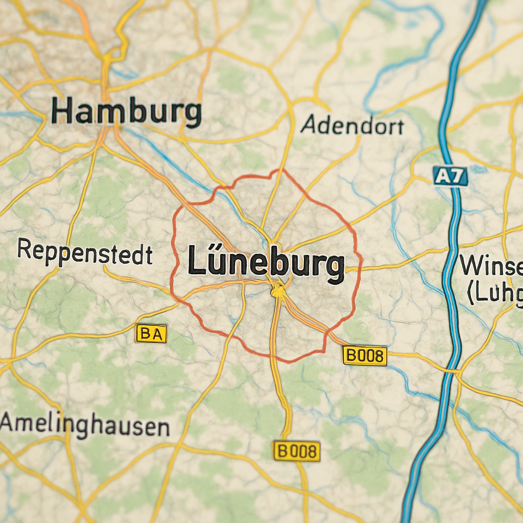 Lüneburg Niedersachsen Nähe Hamburg