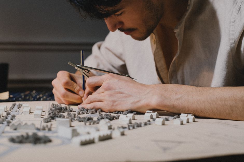 Architekturmodell Studienwahl