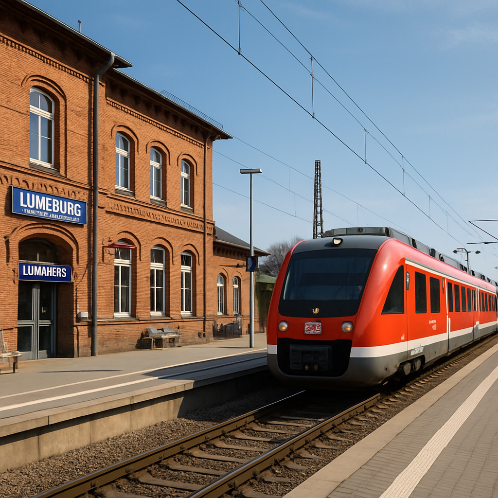 Bahnhof Regionalverkehr Lüneburg