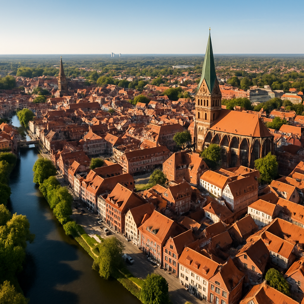 Lüneburg Niedersachsen Nähe Hamburg
