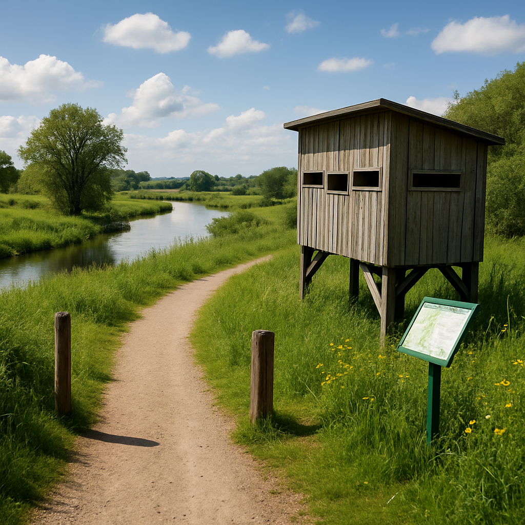Sülzwiesen Naturpfad Vogelbeobachtung